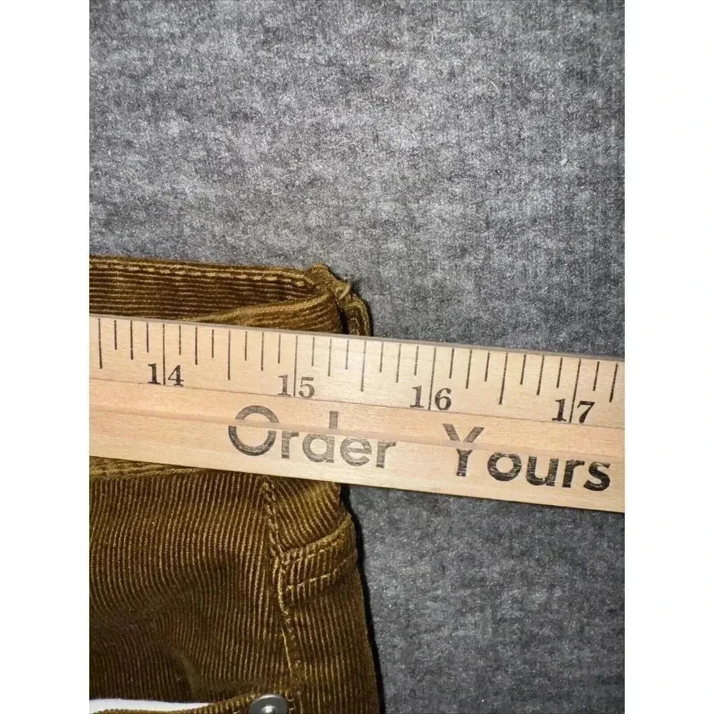 Banana Republic Womens Brown Mid-Rise Skinny Corduroy Pants Size 30x27 - Picture 4 of 9